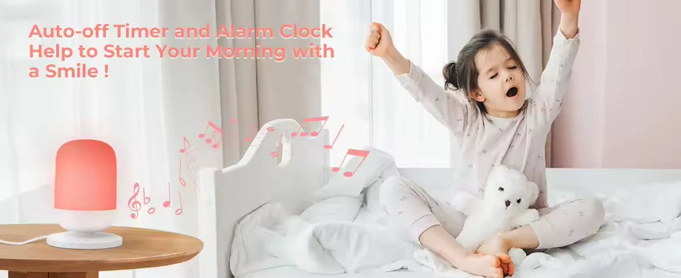 DreamNest™ Smart Baby Sleep Soother – Light & Sound Machine with App Control